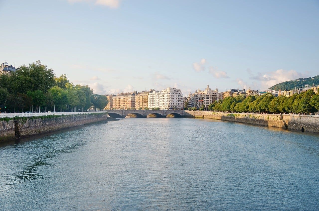 Fluss Donosti
